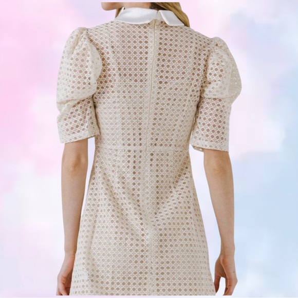 Beautiful puff sleeve mini dress - Picture 2 of 4